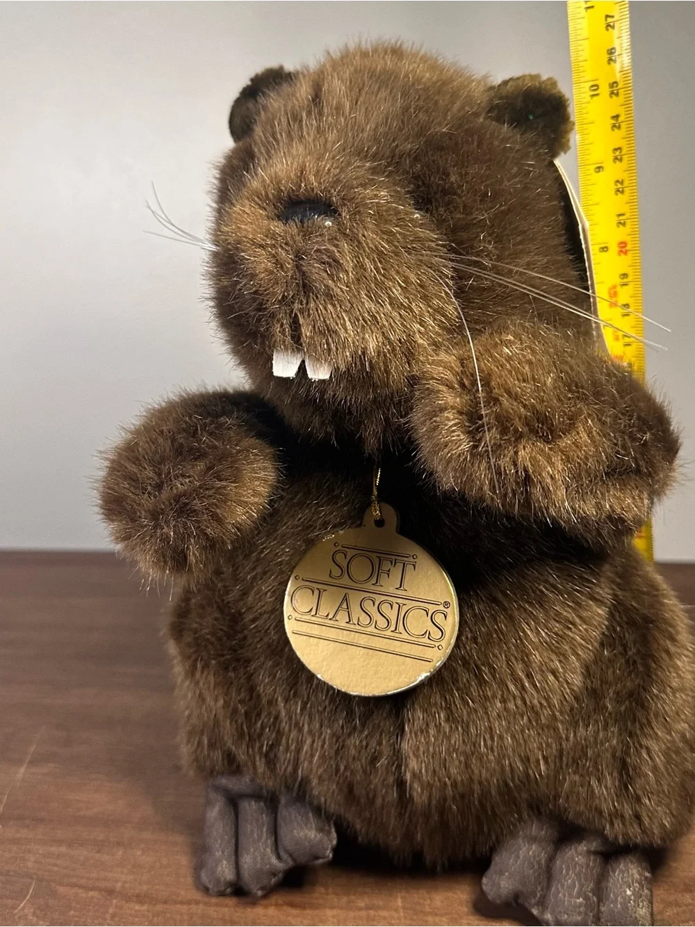 Toys R Us Geoffrey 1989 Beaver Plush Stuffed Animal 10